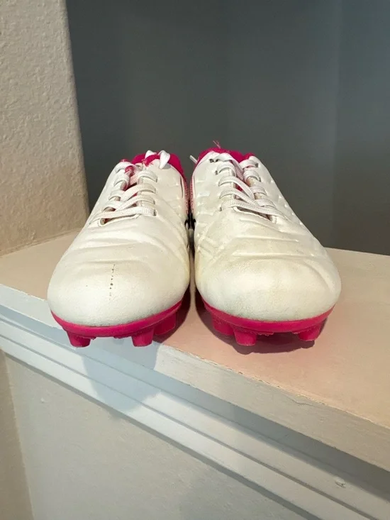 Lotto Kids Girls Roma 700 Soccer Cleats Toddler US 13K Pink White - Picture 7 of 11